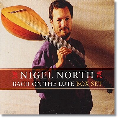 Nigel North 바흐: 온 더 류트 1~4집 박스세트 (Bach On The Lute)