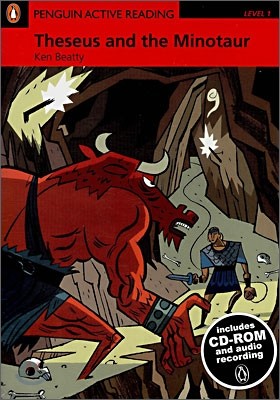 Penguin Active Reading Level 1 : Theseus and the Minotaur (Book & CD-ROM)