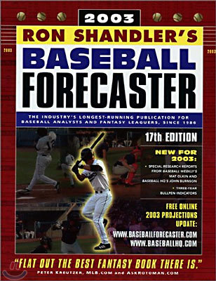 Baseball Forecaster 2003 Annual Review