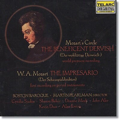 Boston Baroque 모차르트: 오페라 `인정많은 승려`, 극장 지배인 (Mozart: Der Schauspieldirektor, K486)