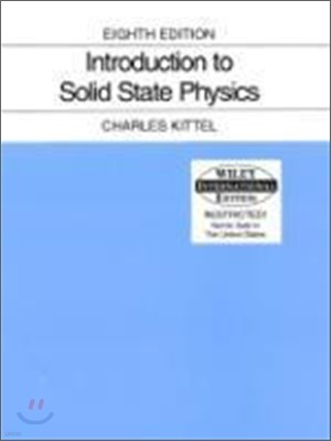 Introduction to Solid State Physics, 8/E