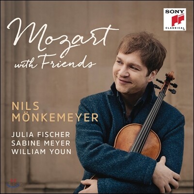 Nils Monkemeyer 모차르트 위드 프렌즈 - 클라리넷삼중주, 바이올린 소나타 외 (Mozart with Friends - Clarinet Trio 'Kegelstatt', Violin Sonatas) 닐스 묀케마이어, 자비네 마이어, 윤홍천