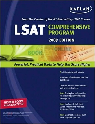 Kaplan LSAT 2009 : Comprehensive Program (2009)