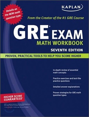 Kaplan GRE Exam Math Workbook, 7/E