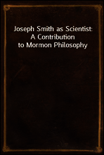 Joseph Smith as Scientist