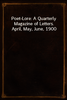 Poet-Lore