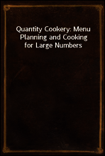Quantity Cookery
