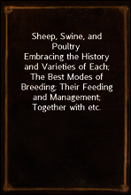 Sheep, Swine, and Poultry
Embracing the History and Varieties of Each; The Best Modes of Breeding; Their Feeding and Management; Together with etc.