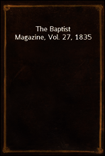 The Baptist Magazine, Vol. 27, 1835