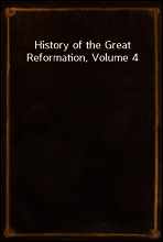 History of the Great Reformation, Volume 4