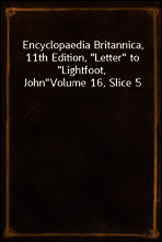 Encyclopaedia Britannica, 11th Edition, 