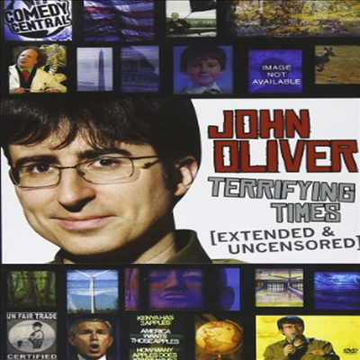 John Oliver: Terrifying Times (존 올리버)(지역코드1)(한글무자막)(DVD) - 예스24