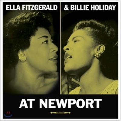 Ella Fitzgerald, Billie Holiday — At Newport 앨범 커버