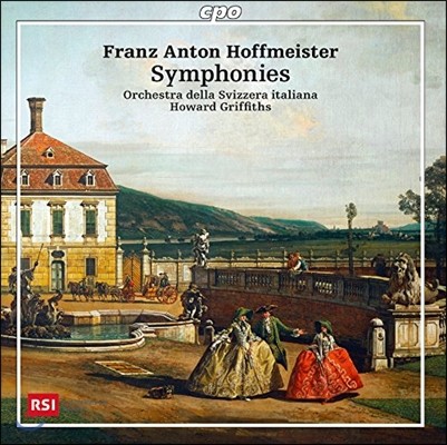 Howard Griffiths   ȣ̽:  C, D, 'Ÿī '  (Franz Anton Hoffmeister: Symphonies, 'Der Konigssohn aus Ithaka' Overture)