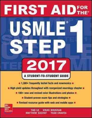 First Aid for the USMLE Step 1 2017, 27/E