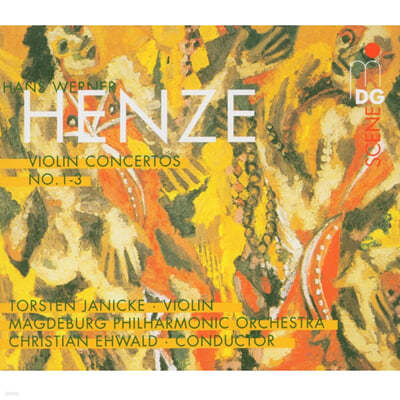 Torsten Janicke ü: ̿ø ְ  (Hans Werner Henze: Violin Concertos Nos. 1-3) 