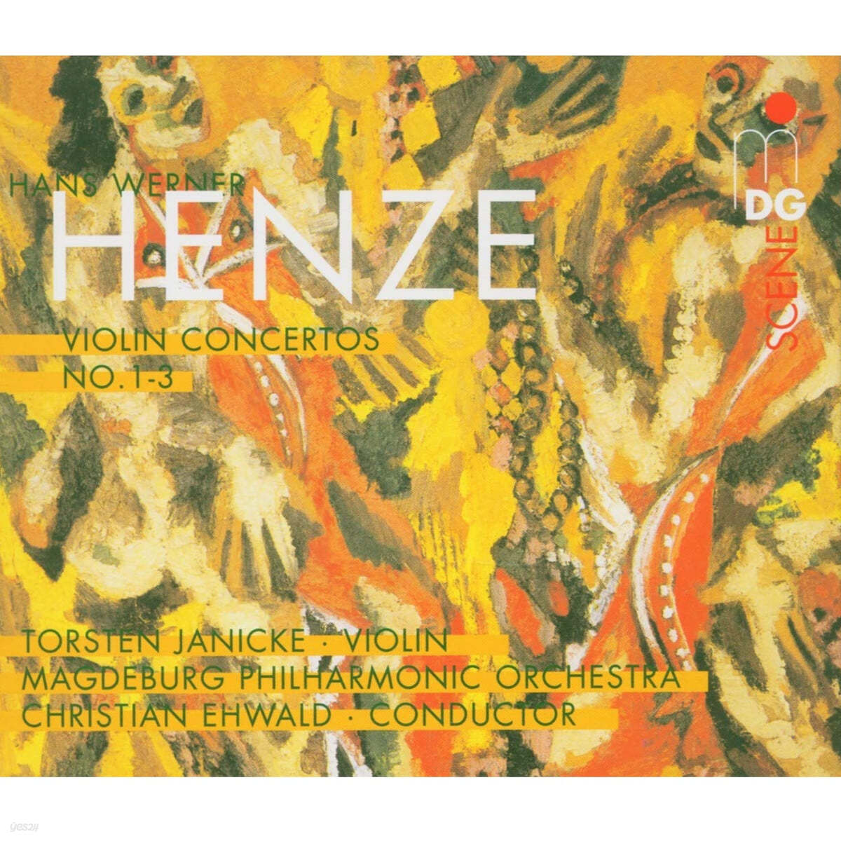 Torsten Janicke 헨체: 바이올린 협주곡 전곡 (Hans Werner Henze: Violin Concertos Nos. 1-3) 