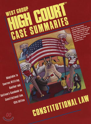 Constitutional Law Gunther : High Court Case Summaries Ser (Paperback)