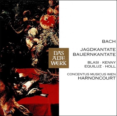 Nikolaus Harnoncourt 바흐: 사냥 칸타타 BWV208, 농부 칸타타 BWV212 (J.S. Bach: Jagdkantate, Bauernkantate) 니콜라우스 아르농쿠르, 콘첸투스 무지쿠스 빈