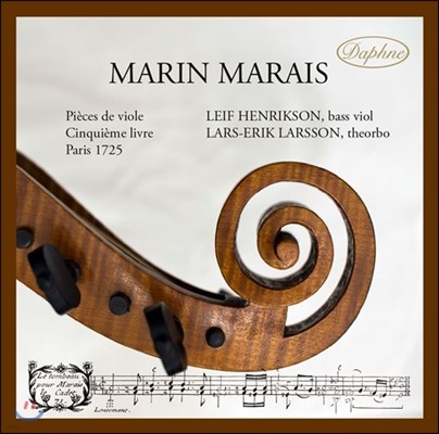 Leif Henrikson 마랭 마레: 비올 작품집 제5권 [발췌, 비올 & 테오르보 연주반] (Marin Marais: Suites from Pieces de Viole) 레이프 헨릭슨