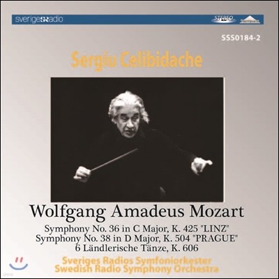Sergiu Celibidache 모차르트: 교향곡 36번 '린츠', 38번 '프라하', 랜틀러풍 춤곡 (Mozart: Symphonies K.425 'Linz', K.504 'Prague', 6 Landlerische Tanze) 첼리비다케