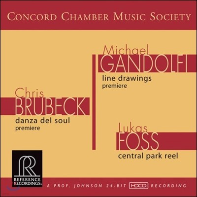 Concord Chamber Music Society ũ 纤 / Ŭ  / ī  (Chris Brubeck / Michael Gandolfi / Lukas Foss) ڵ è  һ̾Ƽ