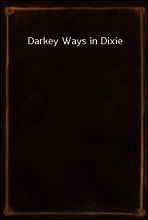 Darkey Ways in Dixie