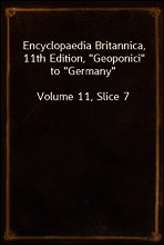 Encyclopaedia Britannica, 11th Edition, 
