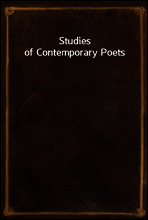 Studies of Contemporary Poets