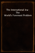 The International Jew