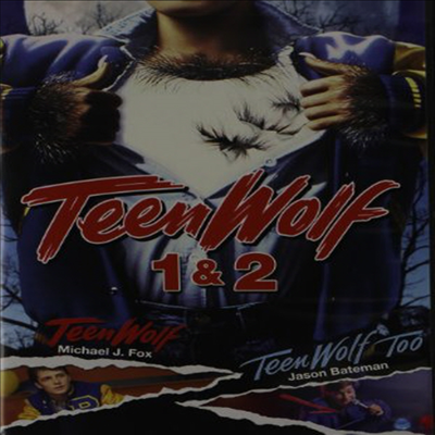 Teen Wolf 1 & 2 (ƾ )(ڵ1)(ѱ۹ڸ)(DVD)