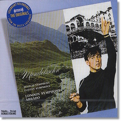 Claudio Abbado 멘델스존: 교향곡 3번 `스코틀랜드`, 4번 `이탈리아` (Mendelsshon : Symphony No.3 No.4) 클라우디오 아바도