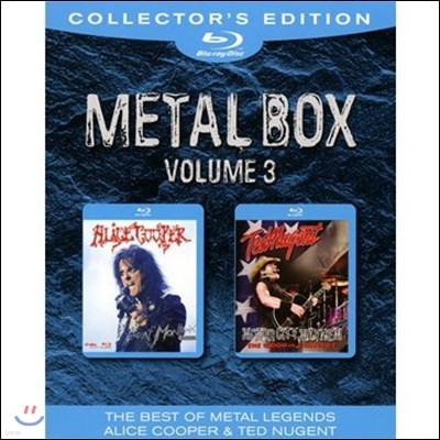 Alice Cooper/Ted Nugent ( , ׵ Ʈ) - Metal Box Vol 3