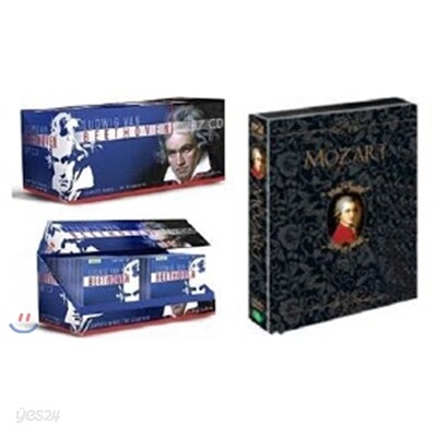 베토벤 전집 87CD + 모짜르트 탄생 250주년 프리미엄오페라 디지팩 박스세트 (5disc) - DVD