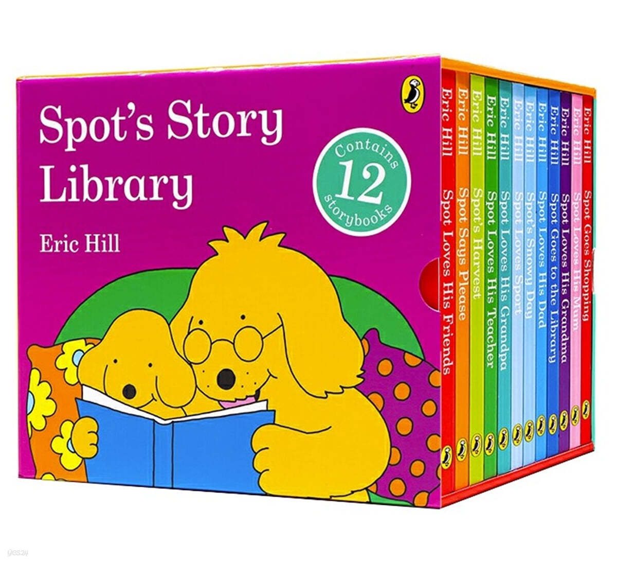스팟 보드북 베스트 12종 세트 (CD 미포함) : Spot&#39;s Story Library 12 Board Books Set
