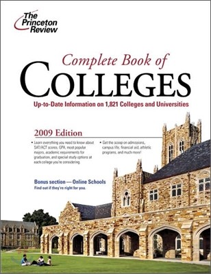 Complete Book of Colleges 2009 Edition