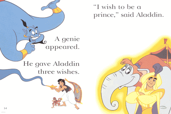 (Disney' read it yourself) Aladdin