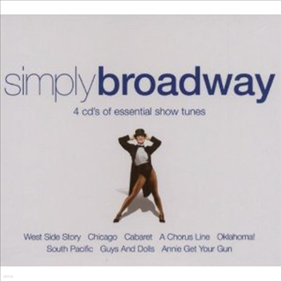 Various Artists - Simply Broadway: Essential Show Tunes (4CD Boxset)