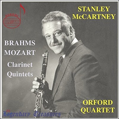 Stanley McCartney Ʈ / : Ŭ󸮳  (Mozart / Brahms: Clarinet Quintets Op.115, K.581) ĸ īƮ,  ⸣