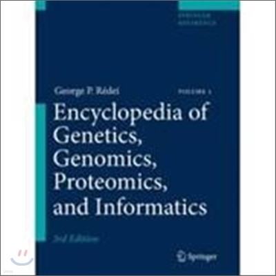 Encyclopedia of Genetics, Genomics, Proteomics, and Informatics