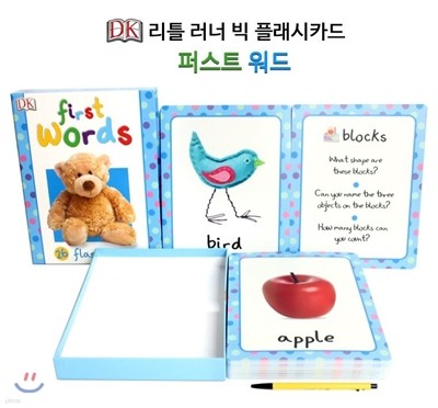 DK LITTLE LEARNER BIG FLASHCARD FIRST WORD - 26플래시카드 보드박스