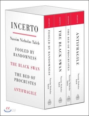 Incerto: Fooled by Randomness, the Black Swan, the Bed of Procrustes, Antifragile