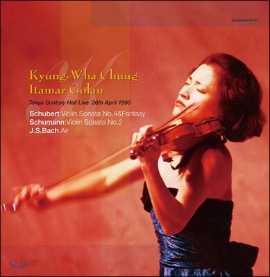 정경화 도쿄 라이브 1탄 - 슈베르트: 바이올린 소나타 4번 / 슈만: 2번 / 바흐: G선상의 아리아 (Schubert / Schumann / J.S. Bach) [2LP]