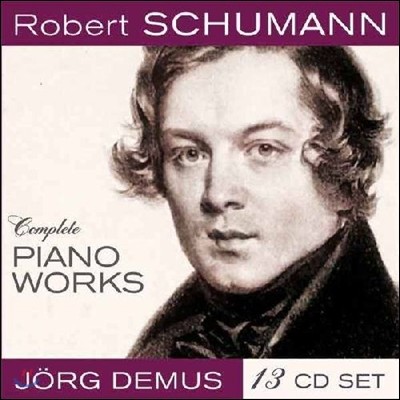 Jorg Demus  : ǾƳ ǰ  (Schumann: Complete Piano Works) [13CD]