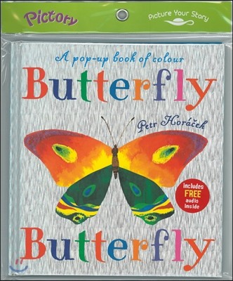 Pictory Set Step 1-34 : Butterfly Butterfly (Paperback +  QR ڵ)