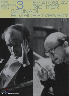 Sviatoslav Richter / Gennadi Rozhdestvensky 브루노 몽생종 에디션 3 - 스비아토슬라프 리히테르와 겐나디 로제스트벤스키 (The Bruno Monsaingeon Edition Vol.3)