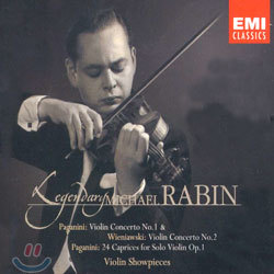 Legendary Michael Rabin - PaganiniWieniawski: Violin Concertos etc.Paganini: 24 Caprices etc.