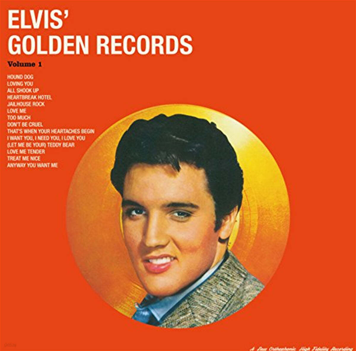 Elvis Presley (엘비스 프레슬리) - Elvis&#39; Golden Records Vol. 1 [LP] 