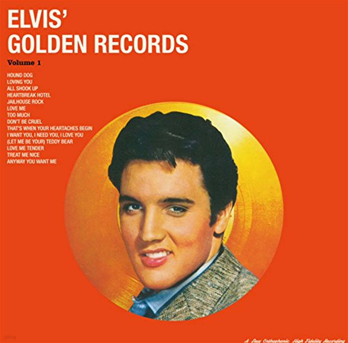 Elvis Presley (엘비스 프레슬리) - Elvis' Golden Records Vol. 1 [LP]