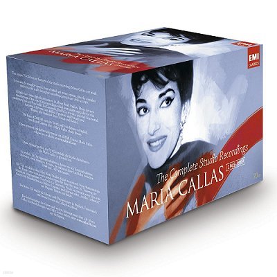 마리아 칼라스 EMI 스튜디오 레코딩 전집 (한정 보급판, 70CD, + 칼라스 티셔츠 증정)